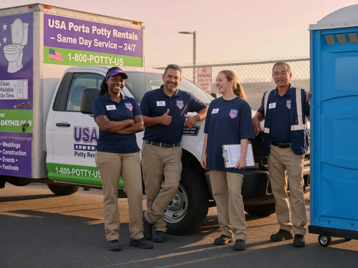 Porta Potty Rental company in Cambria, CA